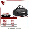 Active Fit Gym Kit Bag Powerpack Sports Bag Ultimate Workout Duffle. 