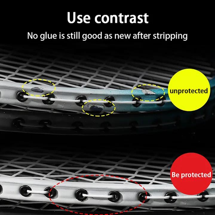 Badminton%20Racket%20Protection%20Sticker%20With%20Full%20Frame%20Anti-Collision%20Strip,%20Racket%20Head%20Protection%20Wire%20-%20Image%205