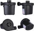 Electric Air Pump Portable Two Way Electric Air Pump with 3 Nozzles Quick-Fill Inflator/Deflator Pumps for Outdoor Camping Inflatable Cushions Air Mattress Bed Boat Swimming Ring. 