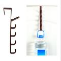 Multi Function 5 Level Over The Door  Hook Clothes Hanger for Hanging Coat Hangers, Hats, Purses, Backpacks, Purses, Jackets and Other Items Home and Office.plastic. 