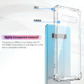 Samsung Galaxy S10 Plus  Anti-Shock Air Cushions Drop Resistance Transparent TPU Case Silicone Back Cover. 