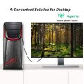 Benfei Active DVI-D to VGA Adapter, 1080p Active DVI-D to VGA Adapter Converter 24+1 Male to Female Supporting 60Hz and 3D for DVI systems to connect to VGA displays. 
