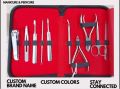 Manicure Set Essentials Professional Pedicure Kit for Nail Care. 