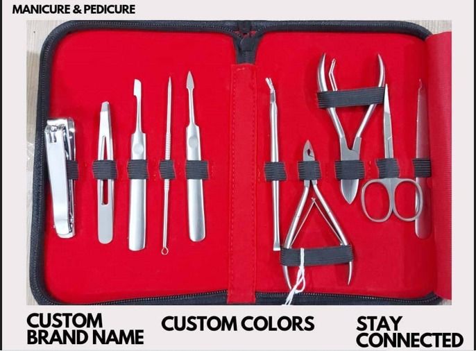 Manicure Set Essentials Professional Pedicure Kit for Nail Care