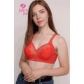 Red Privet - Full Cup Crease Free Embroidered Padded Bra Best Quality Padded Privet Bras For Girls - Bra for Girls. 