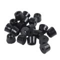 Rubber Anti Vibration Isolator Absorber Base Foot Pad 20Pcs Black. 
