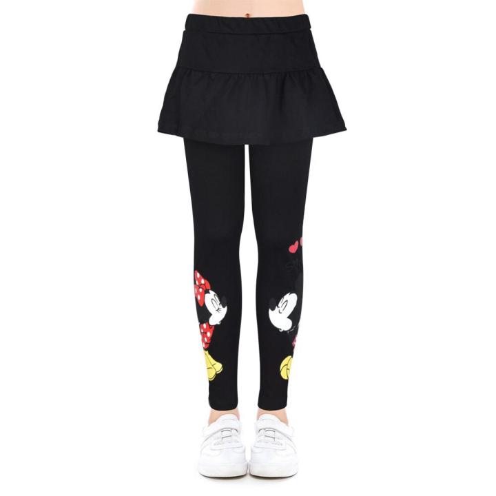 【ALLGOOD】Cartoon Girls Leggings Skirt for 2-9 years Teens Girl Kids Skirts Pants MK Style