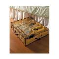 Space Saving Shoe Organizer - 12 Pair Of Shoes - Slider Under Bed. 