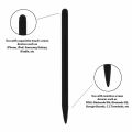 Universal 2 In 1 Premium Stylus Pen for Phone Tablet Touch Pen Drawing Capacitive Screen Pencil High Quality Resistive Pen Touch Screen Stylus Pens for Tablet - Black. 