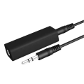 3.5mm Ground Loop Noise Isolator for Car Audio and Home Stereo Systems Black 1 Piece. 