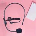 Wired Microphone Headset Head Mounted Headworn Multi Use Head Wear Mic for Video Recording Singing. 