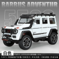 1:24 Mercedes-Benz BRABUS G550 4X4 Modified version Diecast Metal Alloy Model car Sound Light Pull Back Collection Kids Toy Gift. 