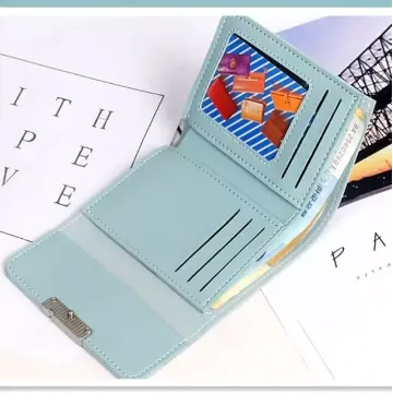 Fancy%20Small%20Hand%20Clutch%20for%20Girls,%20Compact%20PU%20Fabric%20with%207%20Card%20Slots,%20Button%20Closure,%20Trendy%20Design%20-%20Image%207