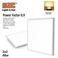 SIC LED SMD Panel Light 2x2 – 48W | 110LM/W High Brightness | Energy Efficient | Cool Daylight Netural White Warm White | Powr Factor 0.9. 