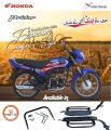 3-PCS Set Of Motorcycle Rear Footrest Panel For Honda Pridor 100 (Ladies Footrest - Paidan). 