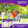 Pedialac Kids Complete & Balanced Nutritional Milk Powder Chocolate Flavor 200gm (Bundle of 3 Packs). 