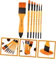 keep smiling 7Pcs Paintbrush Art Paintbrush Wooden Art Accessories Brush Paint Brush Painting Supplies Painting Brush kit Oil Paintbrush Paint Brushes Acrylic Paint Brush. 
