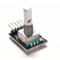 KY-040 KY040 360 Degrees Rotary Encoder Module Compatible Brick Sensor Module Switch Development Board With Pins For Arduino PIC AVR. 