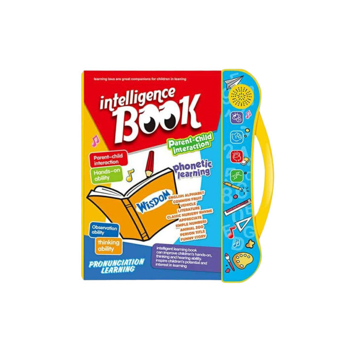 Intelligence Book for Kids | High Quality Self Learning Study Book for Kids | eBook for Pre-school | Kids Talking Book with Sound