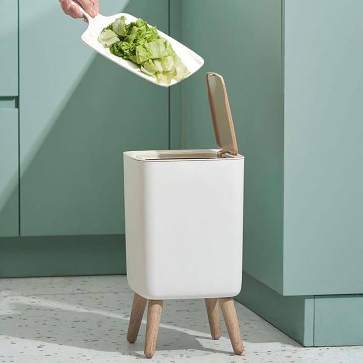 Dustbin%20High%20Foot%20with%20Lid%20Large%20Capacity%20Press%20Type%20Waste%20Bin%20Garbage%20Container%20Plastic%20Trash%20Can%20Cleaning%20-%20Image%203
