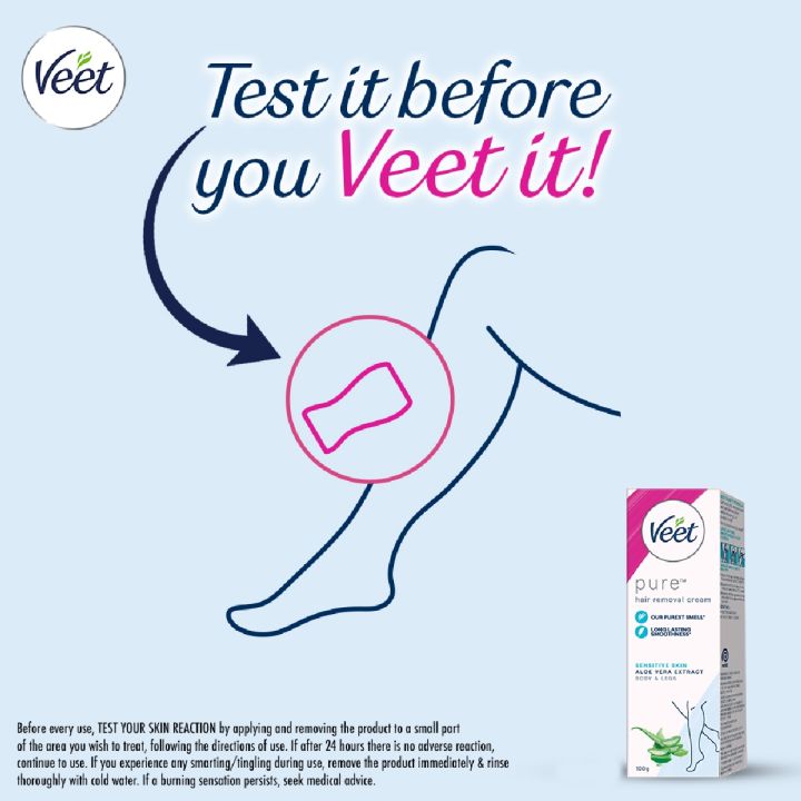 Veet%20Pure%20Hair%20Removal%20Cream%20Sensitive%2025g%20-%20Half%20Arms%20-%20Image%206
