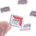 5PCS AMD Processor Series Label Sticker A9 PRO E2 Ryzen 3 5 7 Logo DIY Decor. 