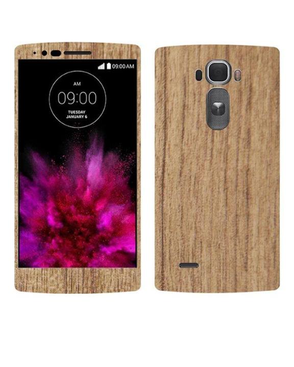 G Flex 2 Mahogany Wooden Texture Mobile Skin