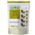 Neuherbs Raw Unroasted Chia Seeds For Eating With Omega 3 and Fiber For Weight Loss Management - 200 Gram | Healthy Snacks | Seeds For Eating During Summer | Best Diet Food. 