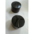 Empty Premium China Amber Glass Jar 30ml – TYPE III with Black Glossy Cap & PP Liner. 