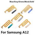 Fingerprint Sensor Home Return Key Menu Button With Side Power On Off Side Key Button Flex For Samsung Galaxy A12. 