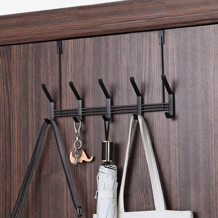Over%20the%20Door%205%20HookOver%20Door%20Hanger%206%20Hooks%20Iron%20Hanger%20In%20Black,%20Space%20saving%20Kitchen%20And%20Bathroom%20Accessories%20Organizer%20For%20Clothes%20s%20Iron%20Hanger%20In%20Black,%20Home%20and%20wardrobe%20Accessories%20Organizer%20Space%20Saving%20Stand%20-%20Image%203
