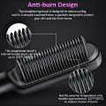 Mini Hair Straightener Brush – Anti-Scald Hot Comb for Fast Hair Styling. 