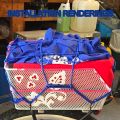 Elasticated Bungee Luggage Cargo Net with Hooks Hold Down for Motorcycles Motorbike ATVs Bikes Cars Trucks. 