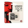 32 GB - Kingston Original Memory Card - Class 10 - Black. 