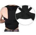 Adjustable Magnetic Posture Corrector Corset Back Brace Back Belt Lumbar Support Straight Corrector. 