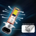 FG 1Pc 30LED Fog Light Bulb Dual Color Car DRL Turn Signal Reverse Light Brake Light Width Indicator H3 H7 H8 H11 9005 HB3 9005/9006 H4 P13W. 