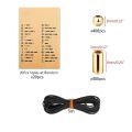 【beauty code】DIY Morse Code Bracelet Making Kit 400 Round Spacer 400 Long Tube Beads 20 Morse Code Decoding Card Line. 