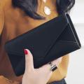 Women Long Envelope Wallet Hasp Pocket Coin Card Holder Purse PU Leather Handbag. 