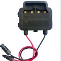 IP65 Waterproof PV Solar Panel Diode Junction 4 Lane Box DC 15A 1000V Black 100watt- 250watt. 