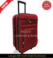 HOT 28 Inch Soft Side Suitcase Trolley Bag | Durable Travel Luggage | Front Pocket Style Trolley Bags with Lock Best For Wedding Gifts & Travel. 