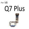 USB Charging Port Dock Plug Connector Charger Board Microphone Flex Cable Parts For LG Q7 Plus Alpha Q7a Q8 Q9 Q51 Q61 Q92 5G. 