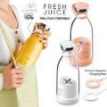 Portable Rechargeable Blender Bottle Juicer for Shakes and Smoothies, Mini Juicer Wireless Bottle for Traveling (Multicolour). 