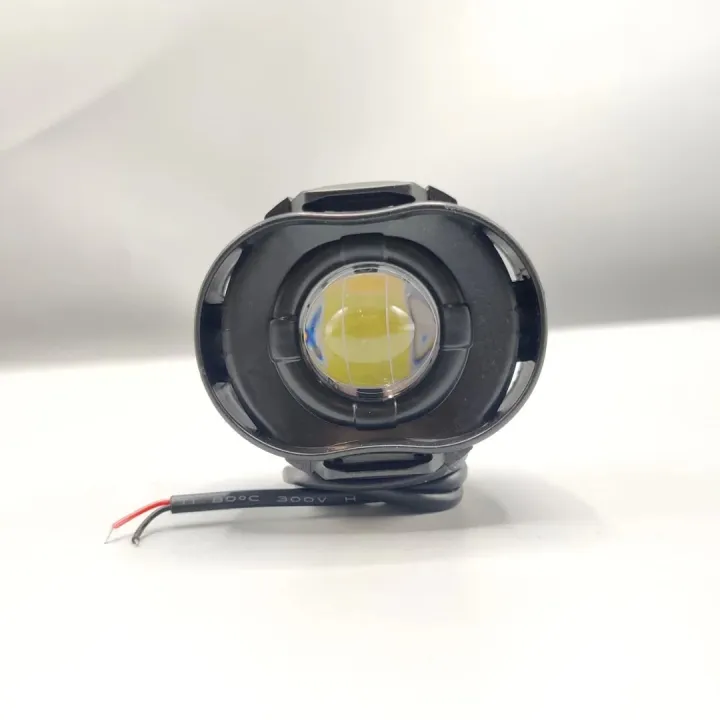 1%20Pc%20Economy%20Series%20Round%20Bike%20Headlight%20Spotlight%20%E2%80%93%20Single%20Lens%20LED%20Fog%20Light%20Yellow%20White%20Beam%20Universal%20Fit%20-%20Image%204