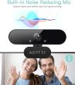 Webcam for PC with Microphone, AGPTEK 1080P Full HD Webcam with Tripod for Zoom, Conference, Studying, Compatible with Windows, Mac and Android. 