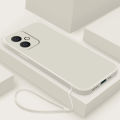 VIVO Y27 4G Y27 5G Liquid Silicone Straight Edge Phone Casing Candy Color Silicone TPU Back Cover. 