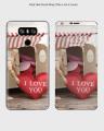 LG G6 Phone Skin Front Back And Sides  Love Heart-1wall1042. 