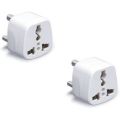 Mobile Charger Converter3 To 2 Pin Converter Plug 2 pin power Plug for Home/Office use. 