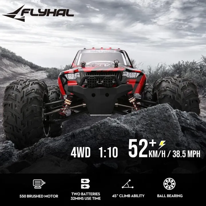 FLYHAL%20X04%20PRO%20RC%20Car%201/10%2052km/h%20High%20Speed%20Drift%20Vehicle%2032MPH%20Scale%204WD%20Off-Road%20Remote%20Control%20Auto%20For%20Boys%20Kids%20Gift%20Toys%20-%20Image%203