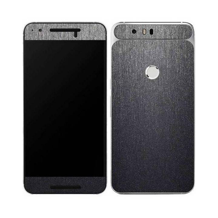 NEXUS 6P  Grey Brushed Metal Texture Mobile Skin