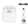 PRO4 TWS Wireless Earphones Bluetooth 5.0 earphoneding Mini Earbuds with Charging Case Sports Handsfree Headset for Smart Phones. 